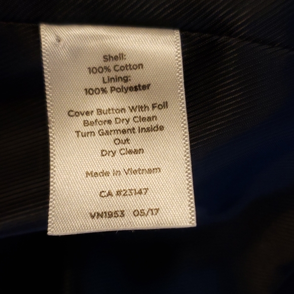 Talbots lightweight blue and red jacket size XL - Picture 6 of 6